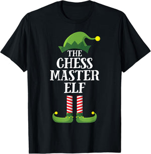 Cowboy Elf Matching Family Group Christmas Party Pyjamas T-Shirt - T-Shirt | Black