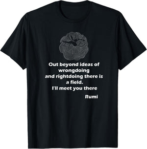 Rumi quotes,poems,art ,Women and Youth T-Shirt - T-Shirt | Black