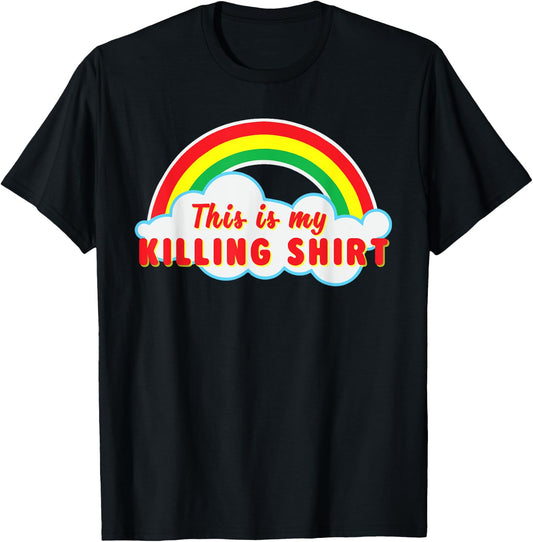 This Is Killing T Shirt Rainbow T-Shirt - T-Shirt | Black