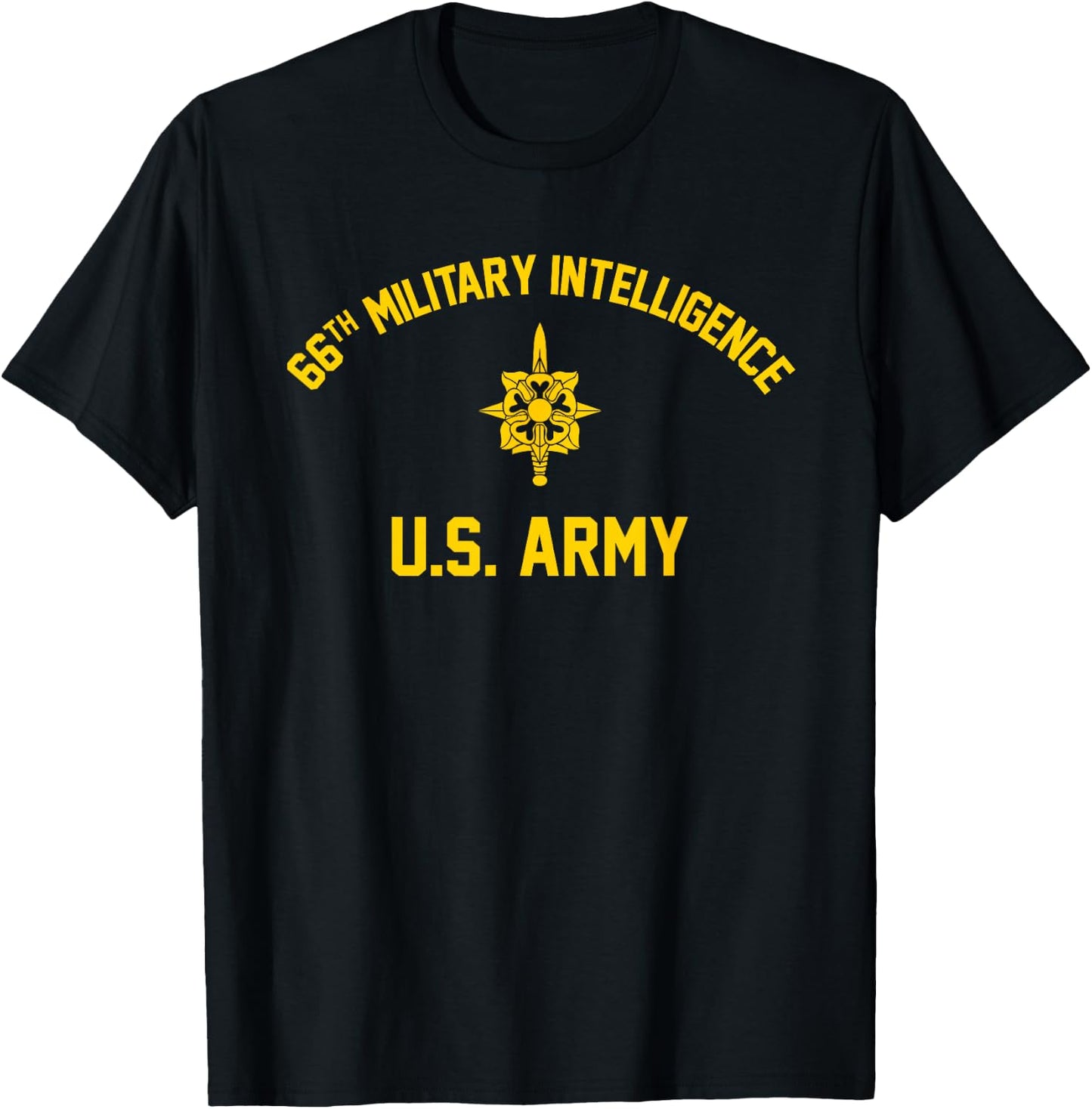 66th Military Intelligence Brigade T-Shirt - T-Shirt | Black