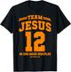 Team Jesus Go and make disciples Christian gift shirt T-Shirt - T-Shirt | Black