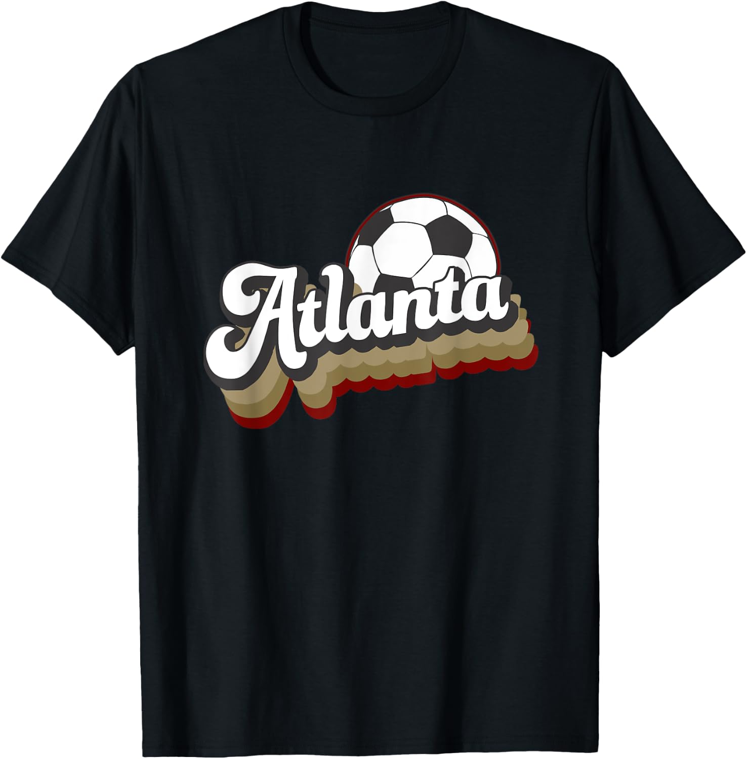 Atlanta Soccer T-Shirt - T-Shirt | Black