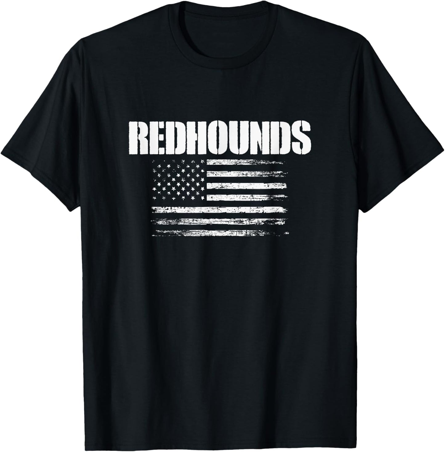 Corbin Redhounds USA Flag Pride T-Shirt - T-Shirt | Black