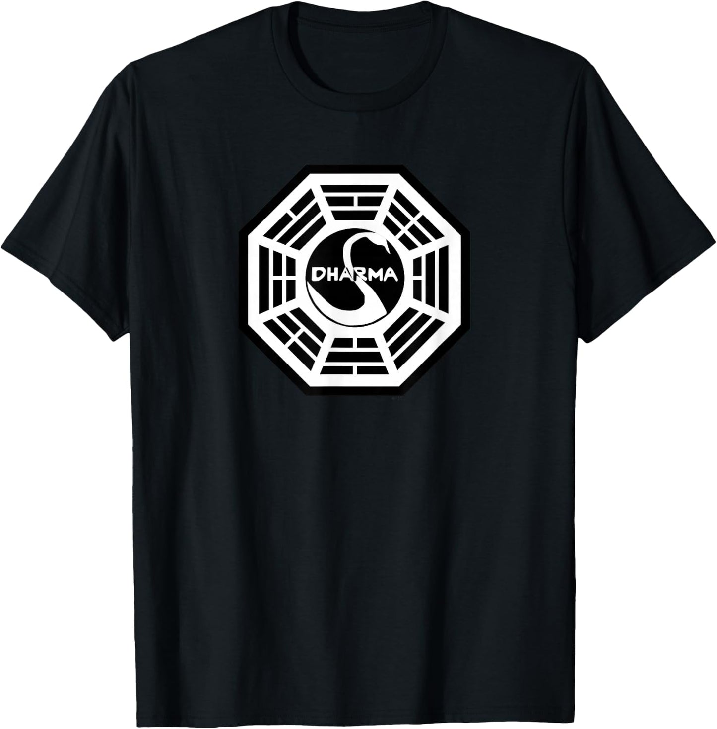 Lost The Swan Logo T-Shirt - T-Shirt | Black