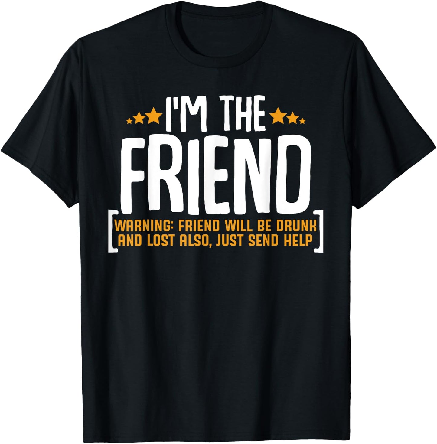 If Lost Or Drunk Please Return To Friend Funny Drinking T-Shirt - T-Shirt | Black