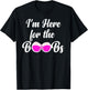 I'm Here For The Boobs - Breast Cancer Awareness T-Shirt - T-Shirt | Black