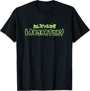 Dexter's Laboratory Dexter'S Logo T-Shirt - T-Shirt | Black