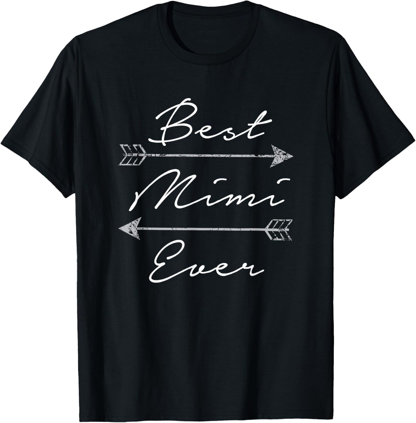 Best Mimi Ever Tribal Arrows Mother's Day Gift T-Shirt - T-Shirt | Black