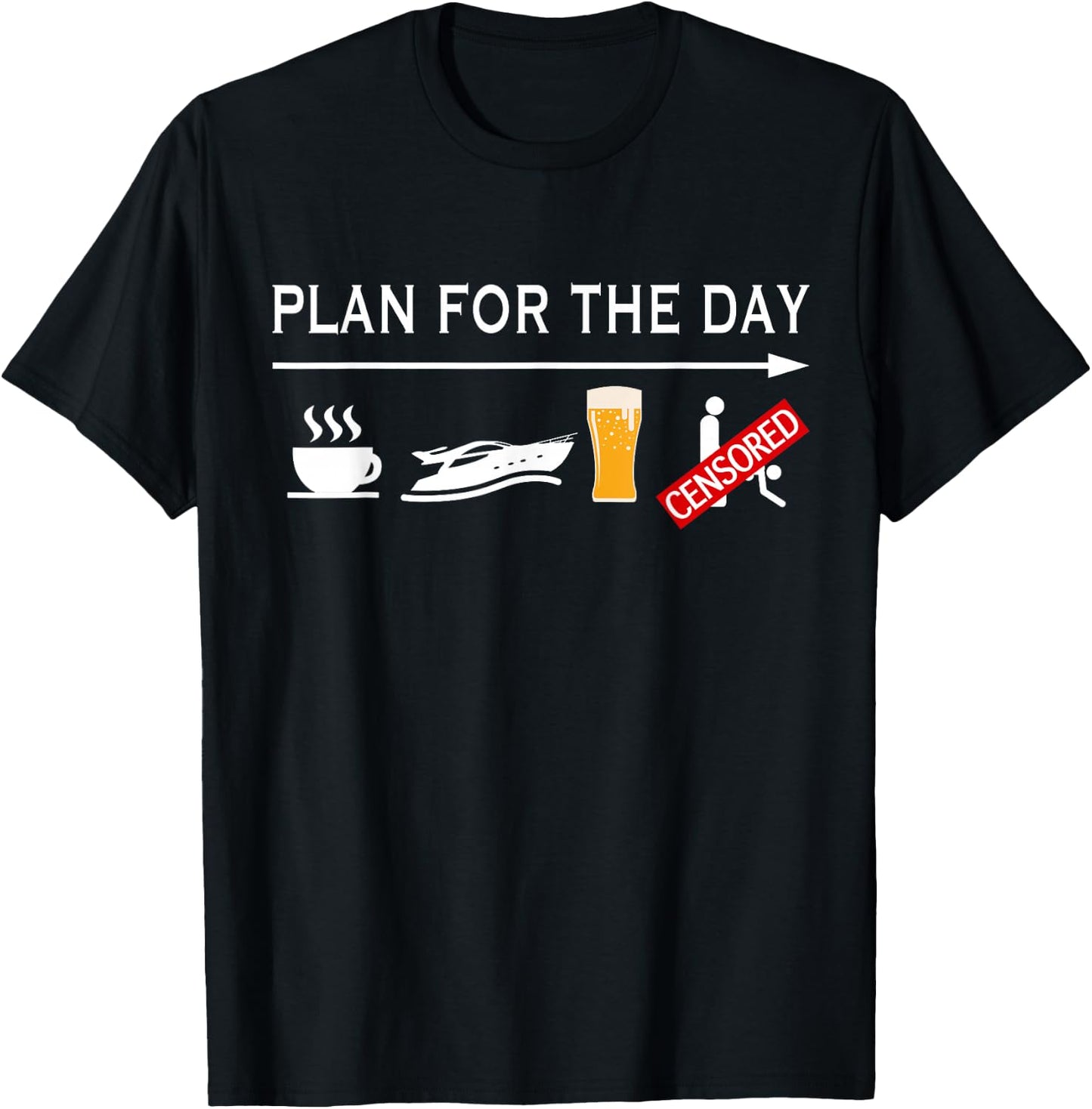 Funny Boating Boaters Boat Lover Gifts T-Shirt - T-Shirt | Black