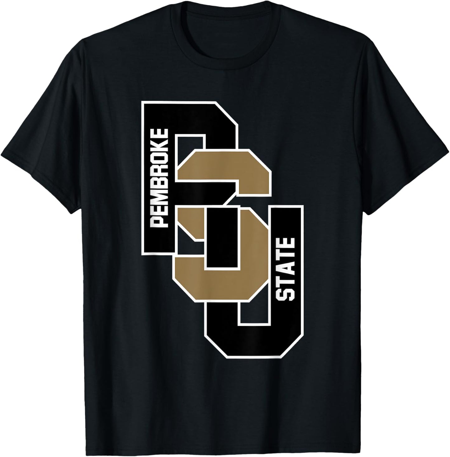 North Carolina at Pembroke | Official NCAA | NCAFUNCP03 T-Shirt - T-Shirt | Black
