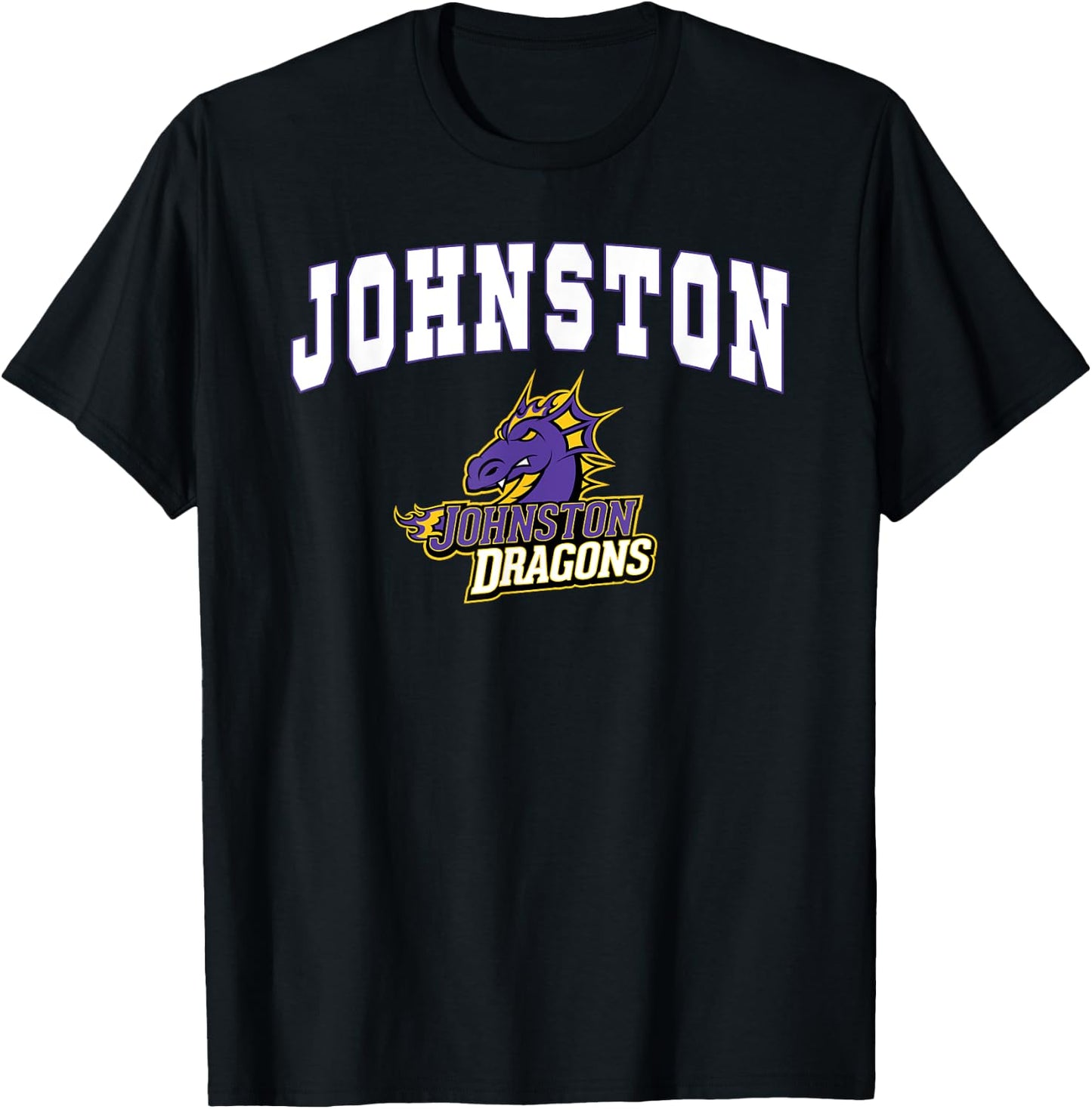 Johnston High School Dragons C2 T-Shirt - T-Shirt | Black