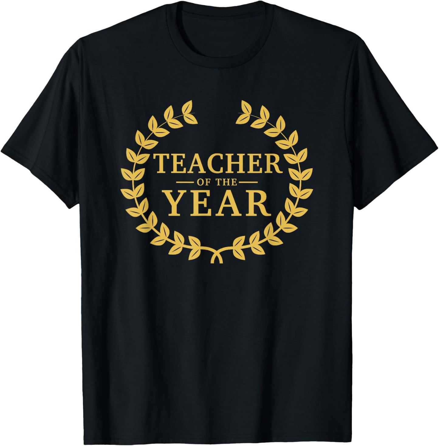 Teacher of The Year - Greatest Ever Award Day T-Shirt - T-Shirt | Black