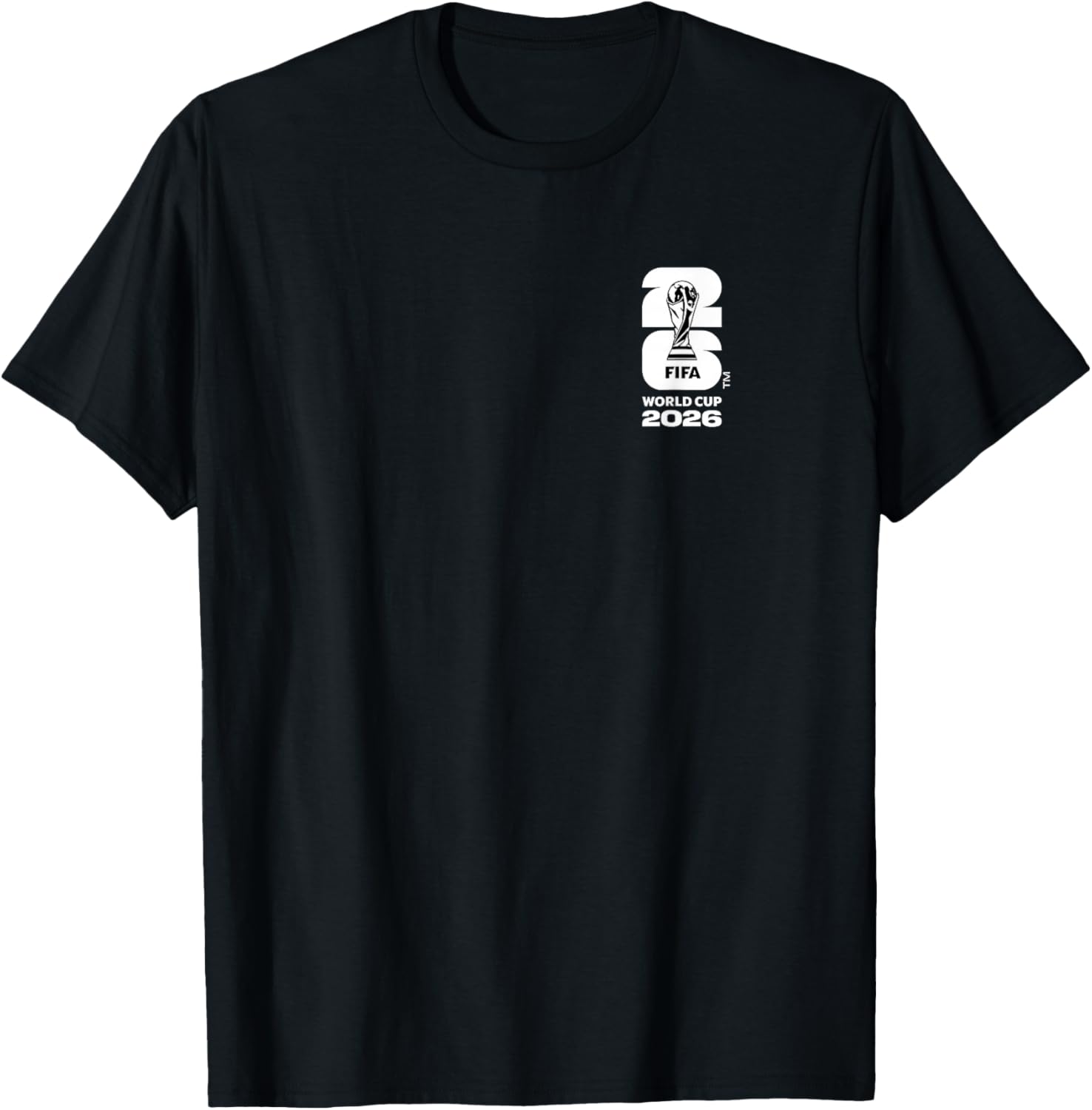 FIFA World CUP26 Paraguay Country Ball T-Shirt - T-Shirt | Black