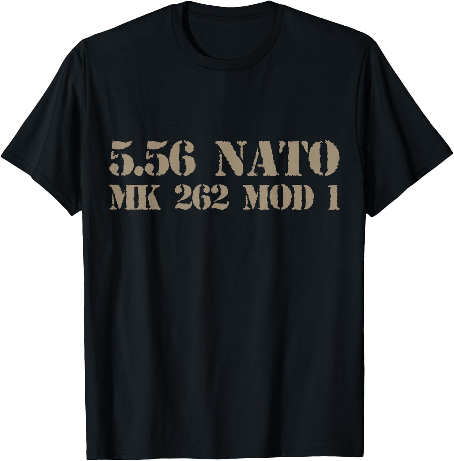 5.56 NATO special match ammo mk262 mod1 T-Shirt - T-Shirt | Black