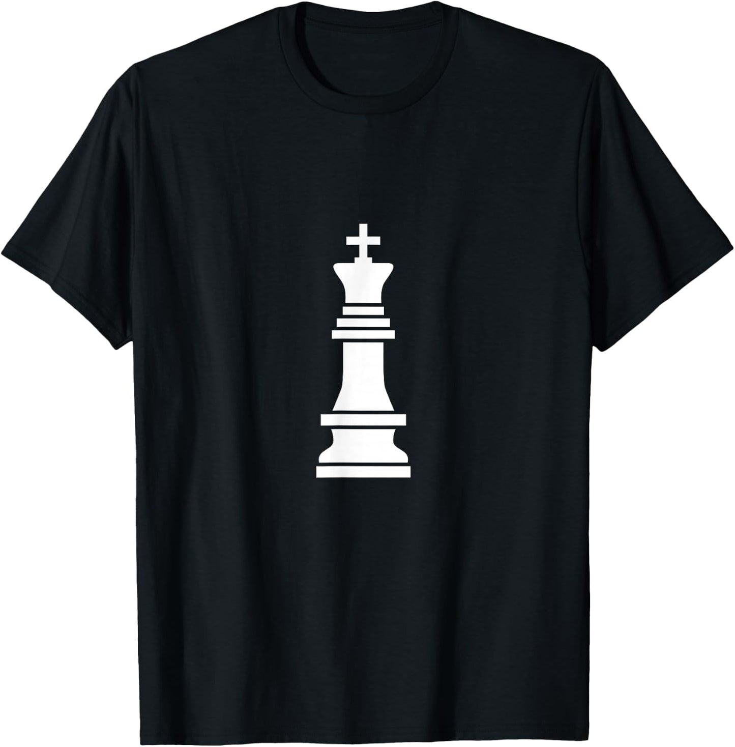 King Chess Piece T-Shirt - T-Shirt | Black