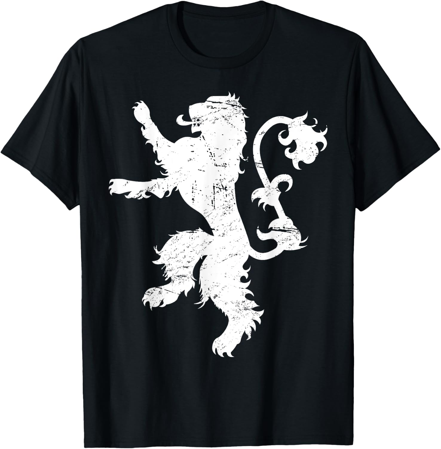 Distressed Lion Renaissance Festival T-Shirt - T-Shirt | Black