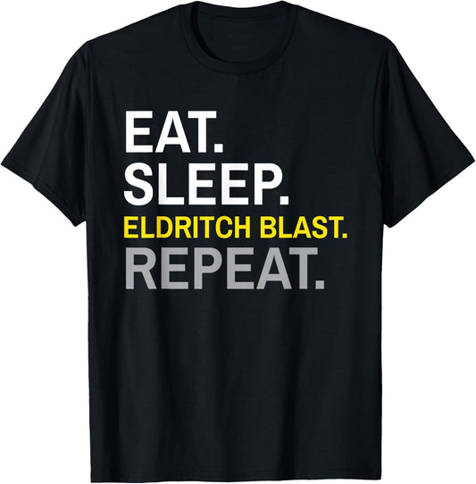 Warlock Class Eldritch Blast T-Shirt - T-Shirt | Black