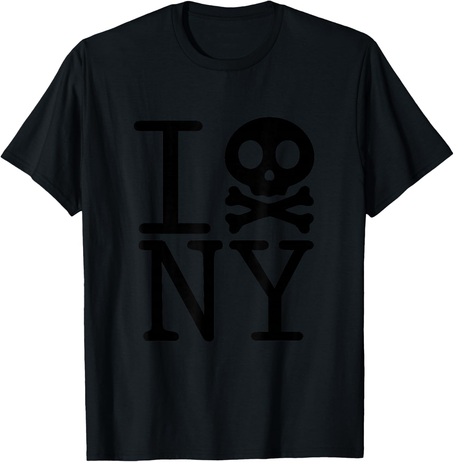 I Hate NY ( New York ) T Shirt T-Shirt - T-Shirt | Black