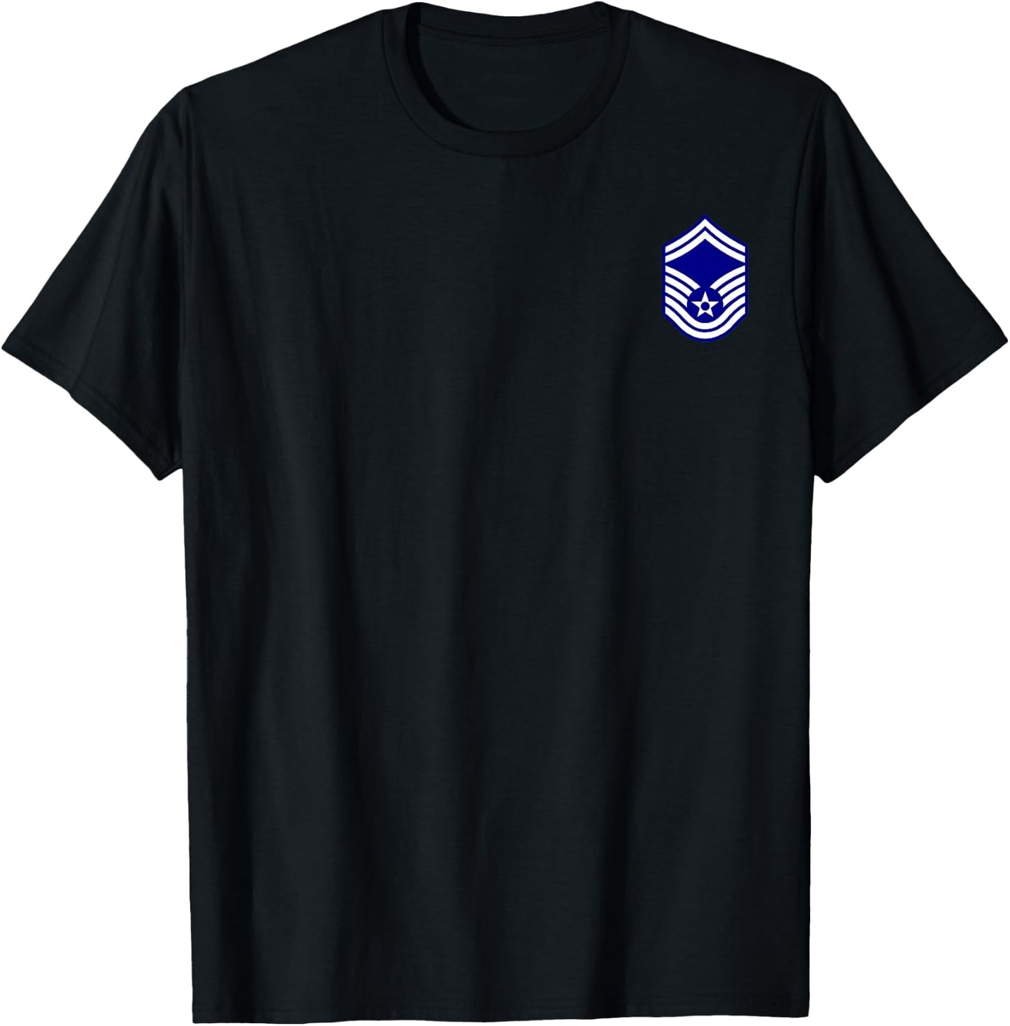Air Force Senior Master Sergeant Military Veteran T-Shirt - T-Shirt | Black