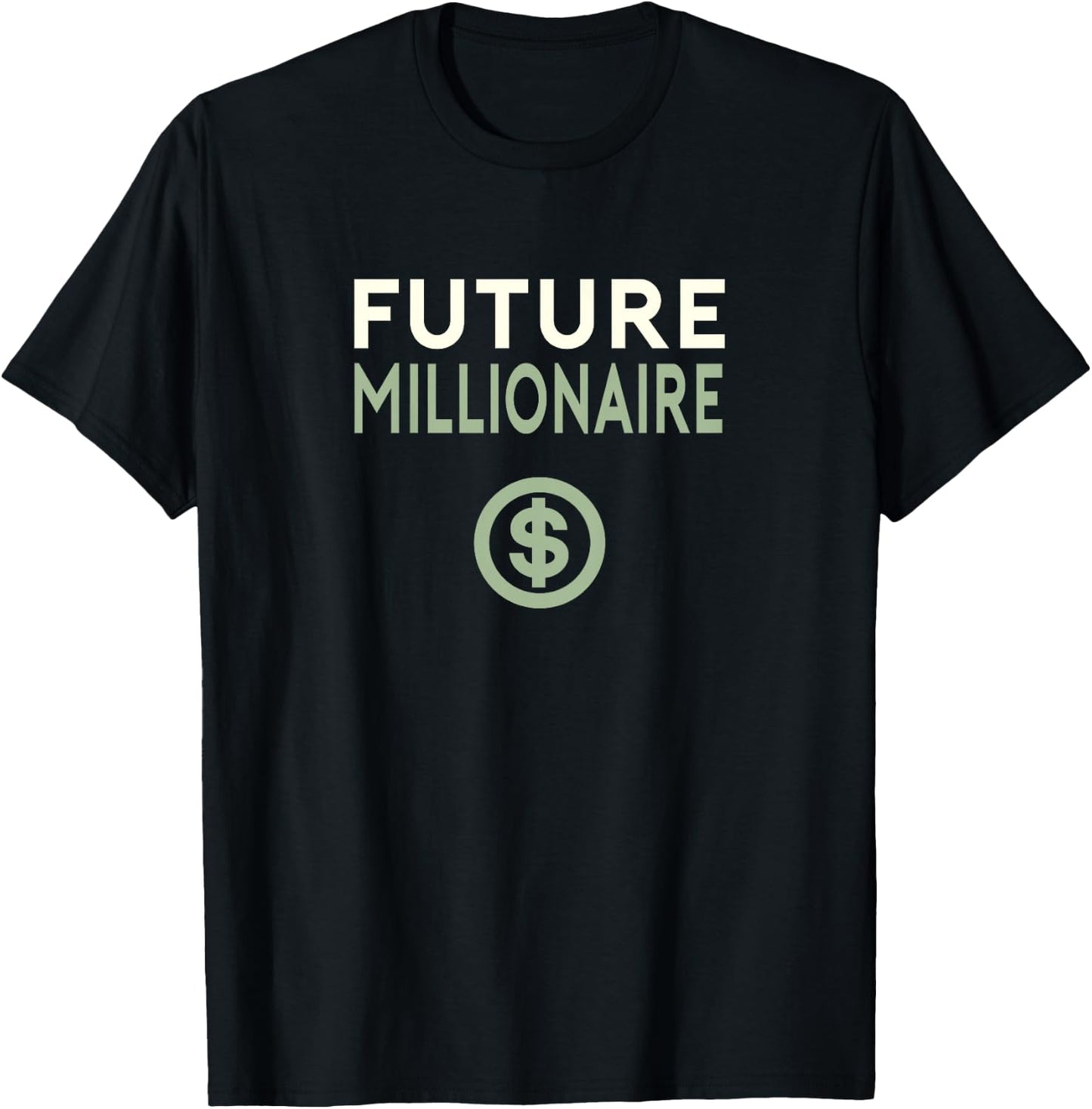 Kids Future Millionaire YOUTH T-Shirt - T-Shirt | Black