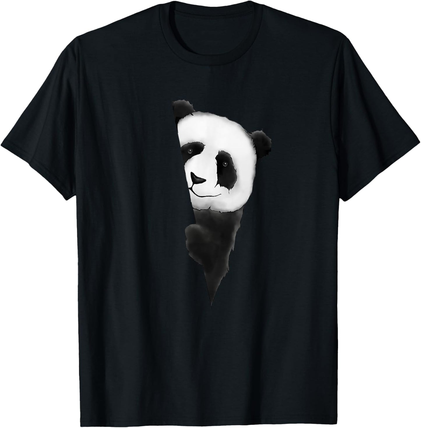 I love Pandas | Stylish Cute Panda Love Panda Bear T-Shirt - T-Shirt | Black