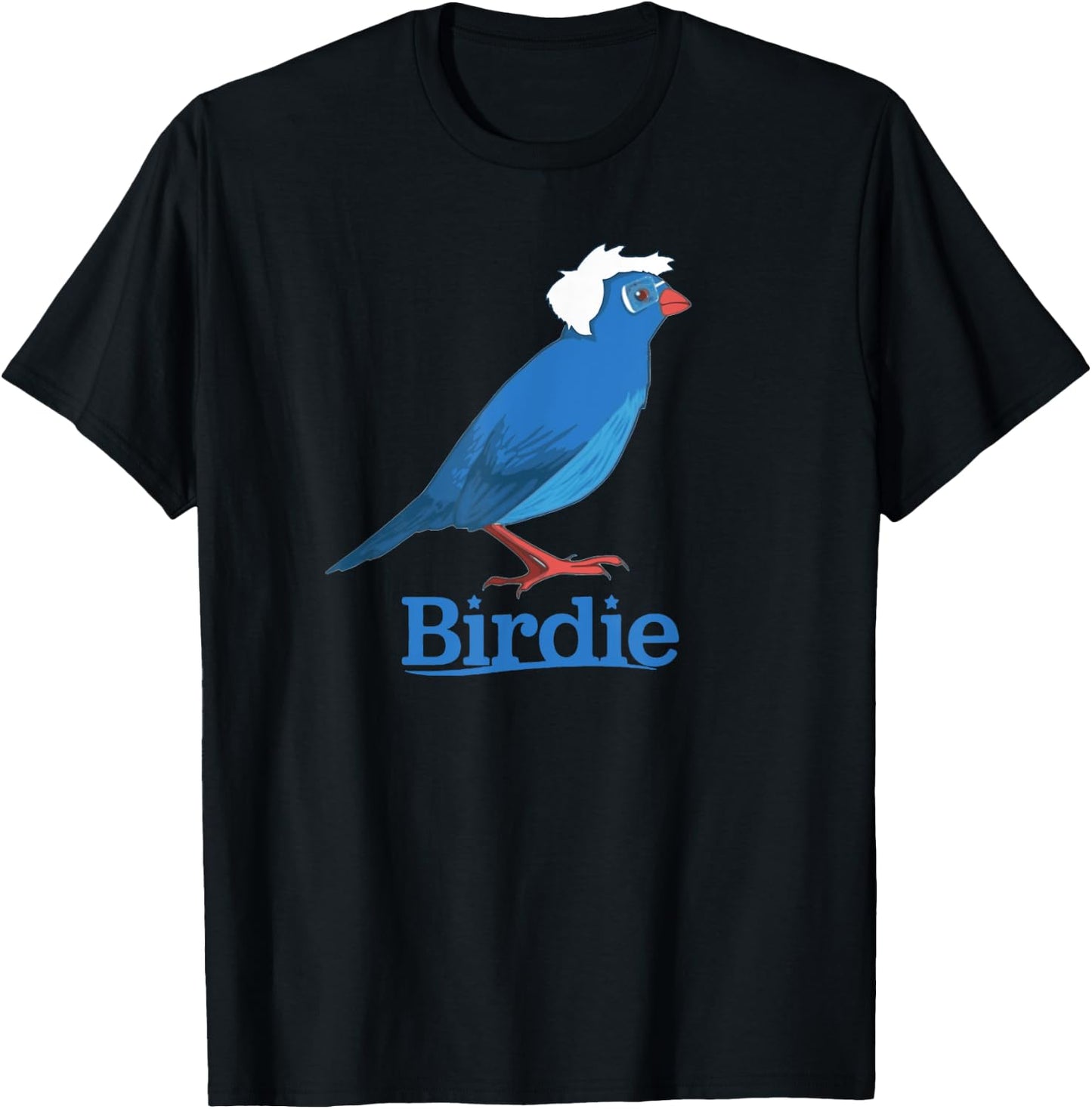 Bernie Sanders Bird Shirt| Cute Birdie Sanders For President T-Shirt - T-Shirt | Black