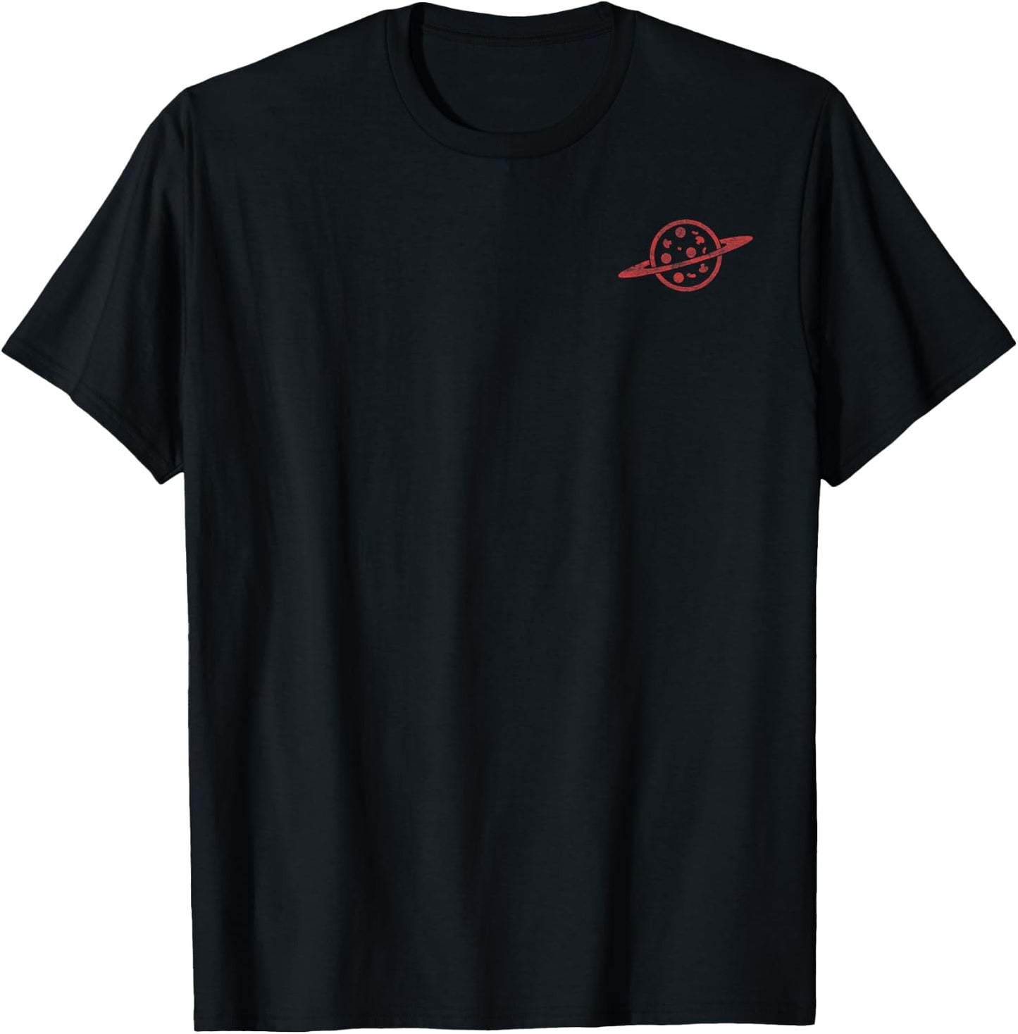 Disney Pixar Toy Story Pepperoni Pizza Planet Logo T-Shirt - T-Shirt | Black