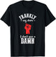 Frankly I don't give a damn funny gone wind T-Shirt - T-Shirt | Black