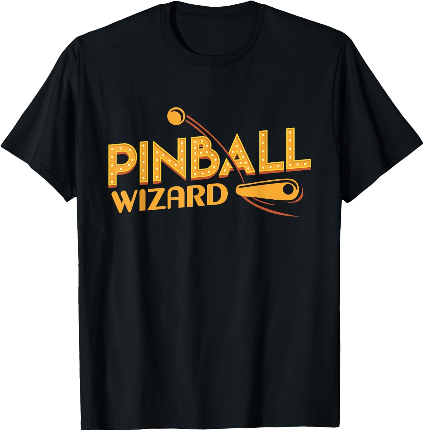Pinball Wizard Arcade T Shirt T-Shirt - T-Shirt | Black