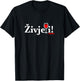 Zivjeli! (Cheers) Croatia Wine Shirt T-Shirt - T-Shirt | Black