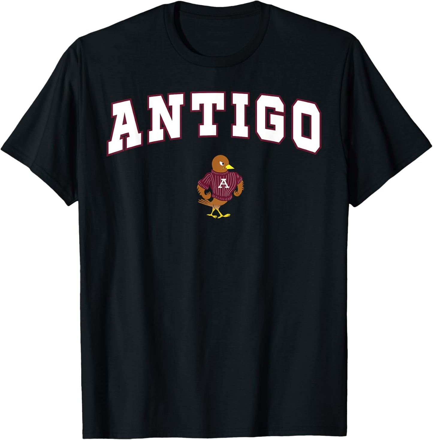 Antigo High School Red Robins C2 T-Shirt - T-Shirt | Black