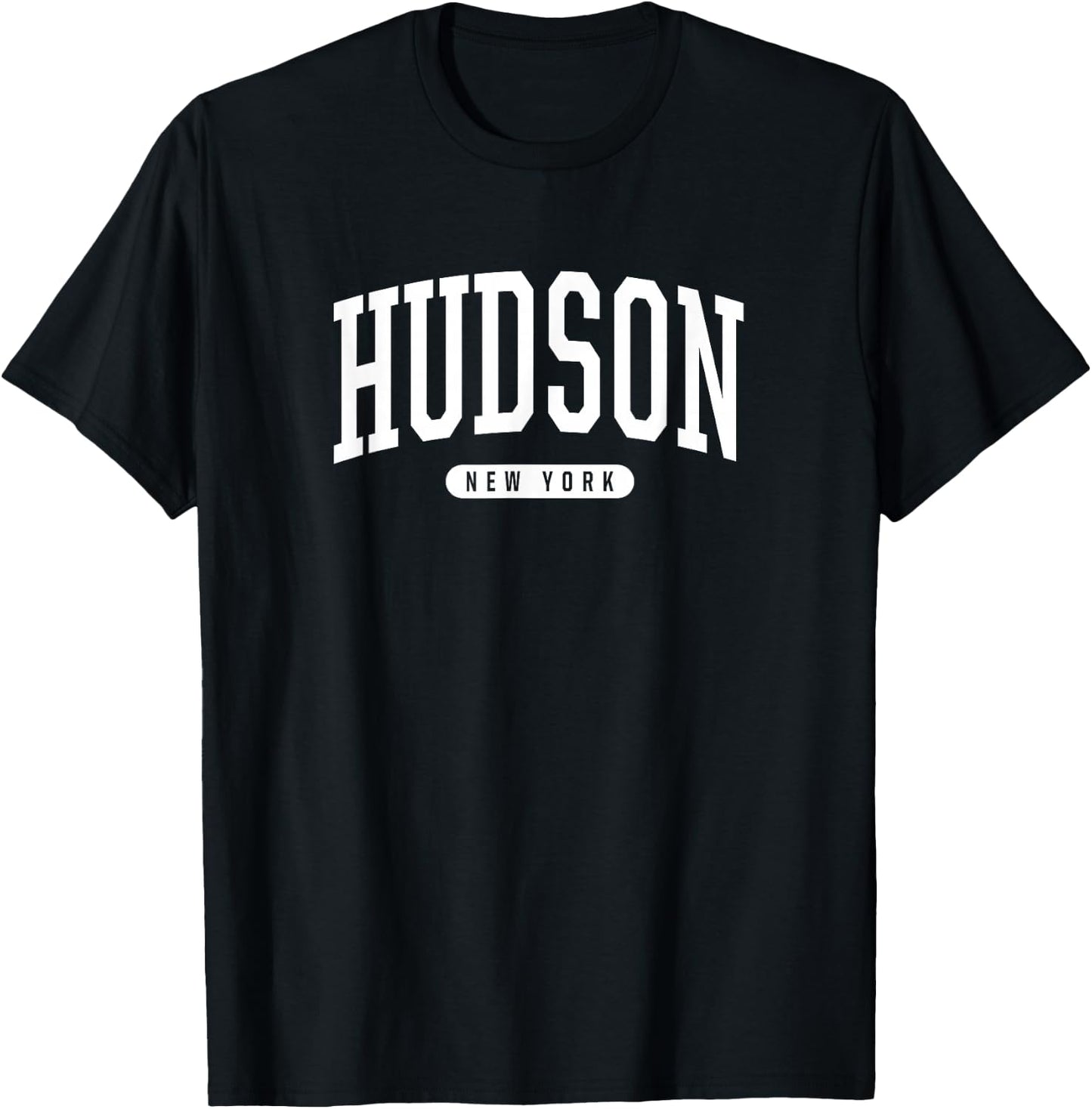 Hudson New York T Shirt Hudson Gifts NY USA. T-Shirt - T-Shirt | Black