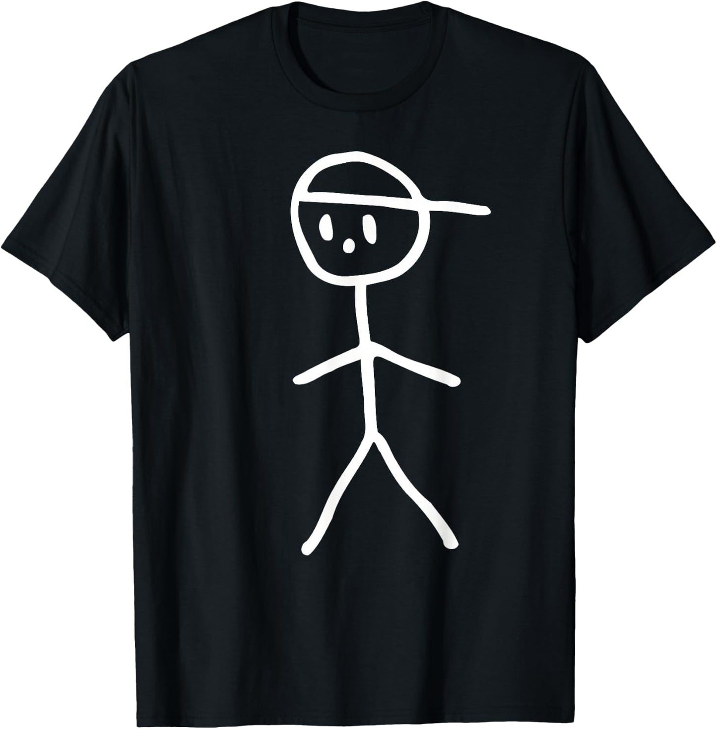 Stickman boy T-Shirt - T-Shirt | Black