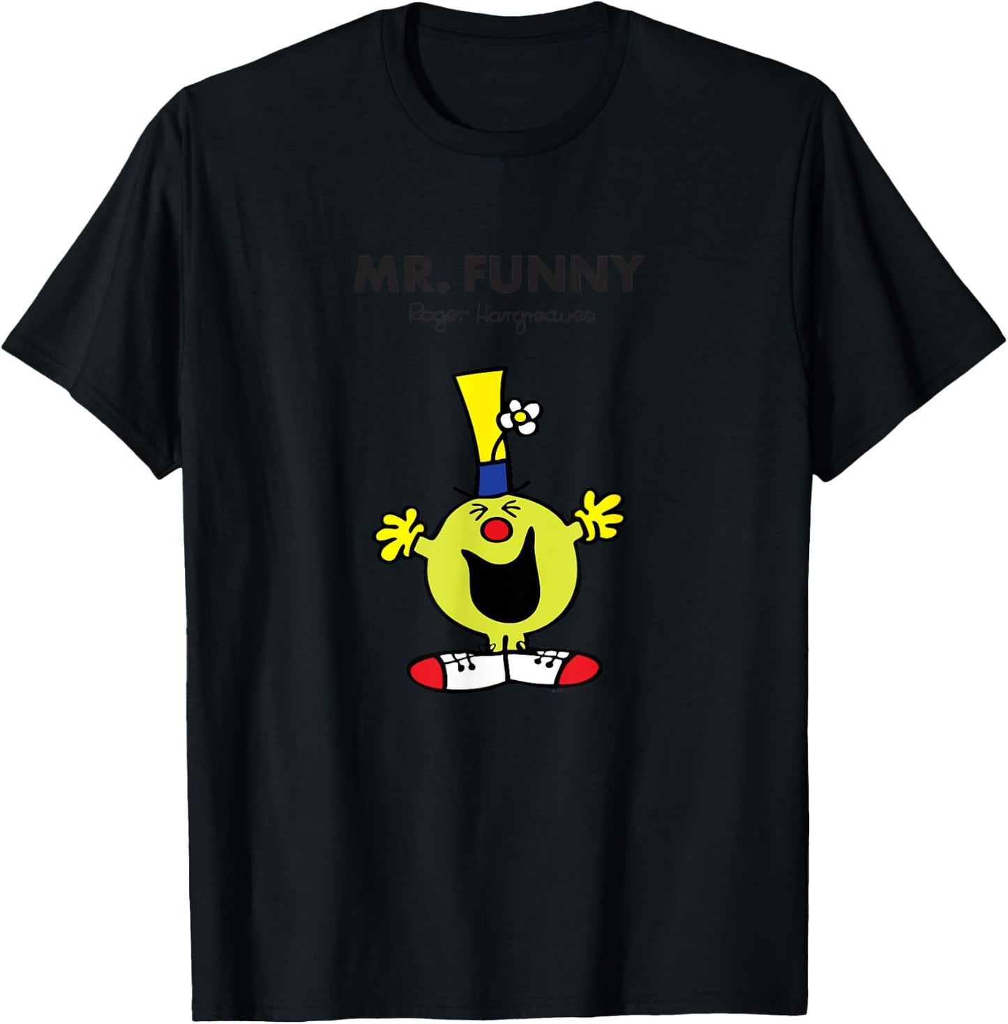Mr. Men Mr. Funny T-Shirt - T-Shirt | Black