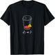 Delta12Designs Low Battery Warning, Need Coffee T-Shirt - T-Shirt | Black
