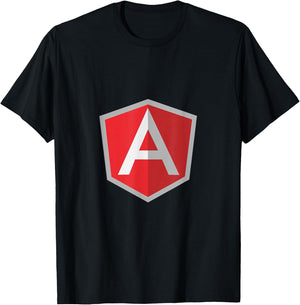 AngularJS JavaScript Programmer Shirts T-Shirt - T-Shirt | Black