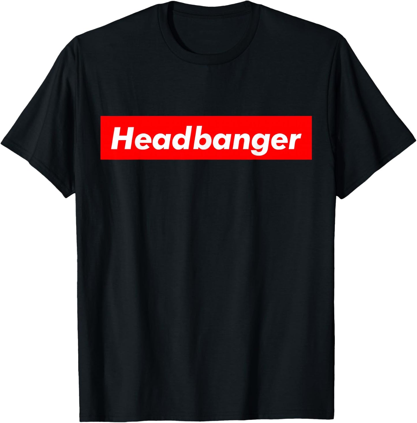 Headbanger Shirt Music Festival EDM Rave T T-Shirt - T-Shirt | Black