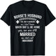 Nurse's Husband Yes. She's Working T-Shirt - T-Shirt | Black