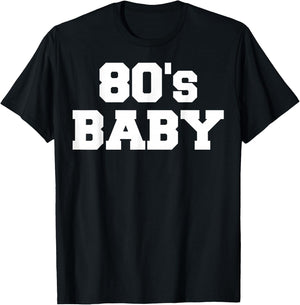 80s Baby T Shirt T-Shirt - T-Shirt | Black