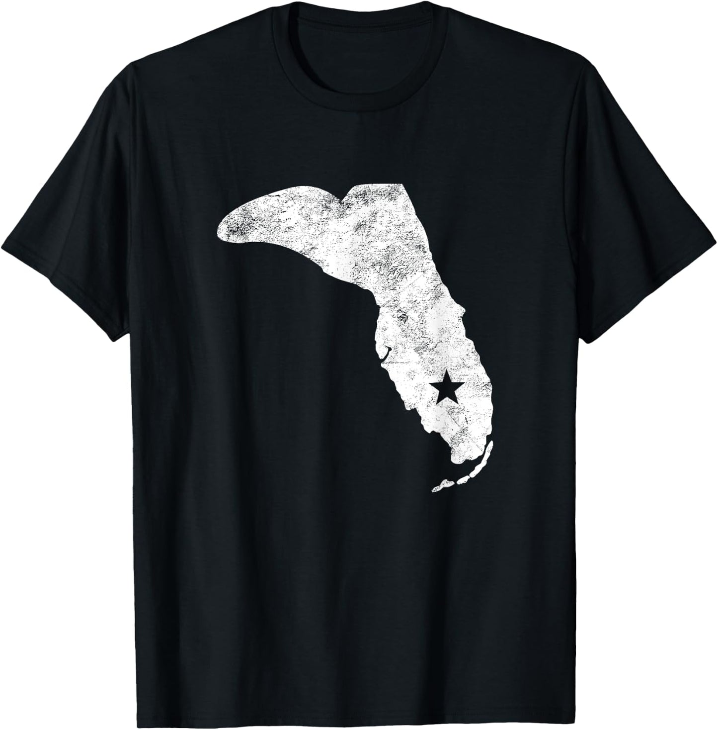 Florida Cowboy Boot Ranch Cowgirl Rodeo Gift Floridian T-Shirt - T-Shirt | Black
