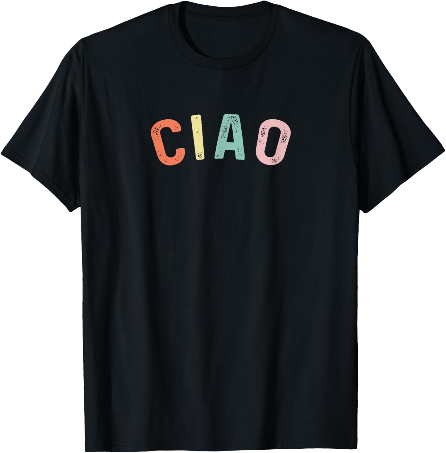 Ciao Italian Gift Travelers to Italy, Men, Women & Kids T-Shirt - T-Shirt | Black