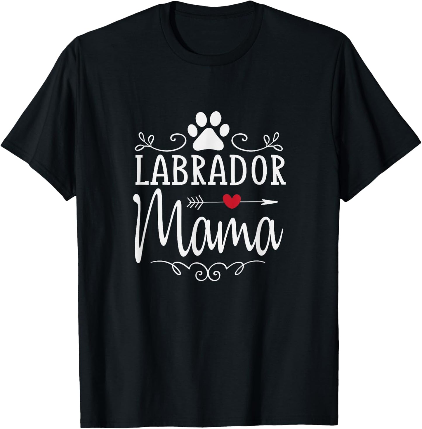 Labrador Mama - Labrador Mama Shirt Gift Labrador Lover T-Shirt - T-Shirt | Black