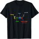 E Equals M C Squared E=MC2 Science Equation T-Shirt - T-Shirt | Black