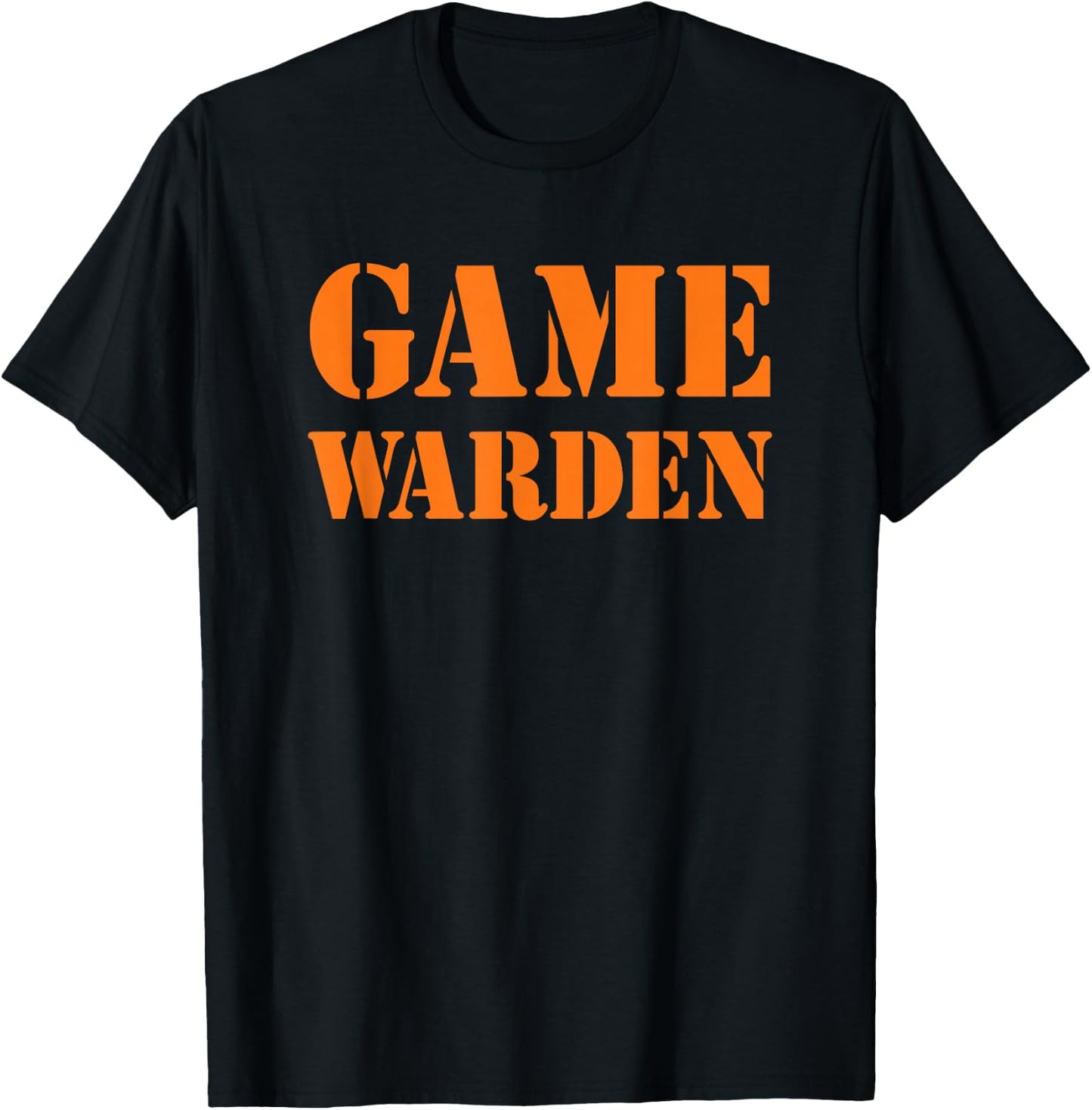 Game Warden Shirt Halloween Costume T-Shirt - T-Shirt | Black
