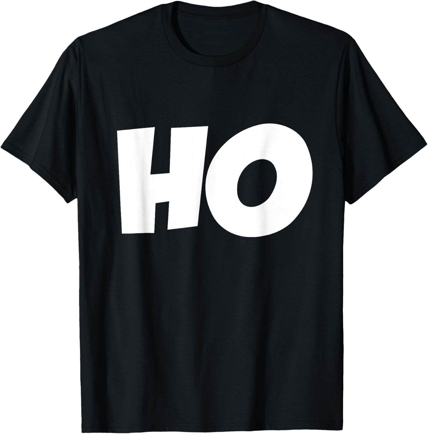 Ho Ho Ho Christmas Shirt Ho Shirt Matching Holidays T-Shirt - T-Shirt | Black