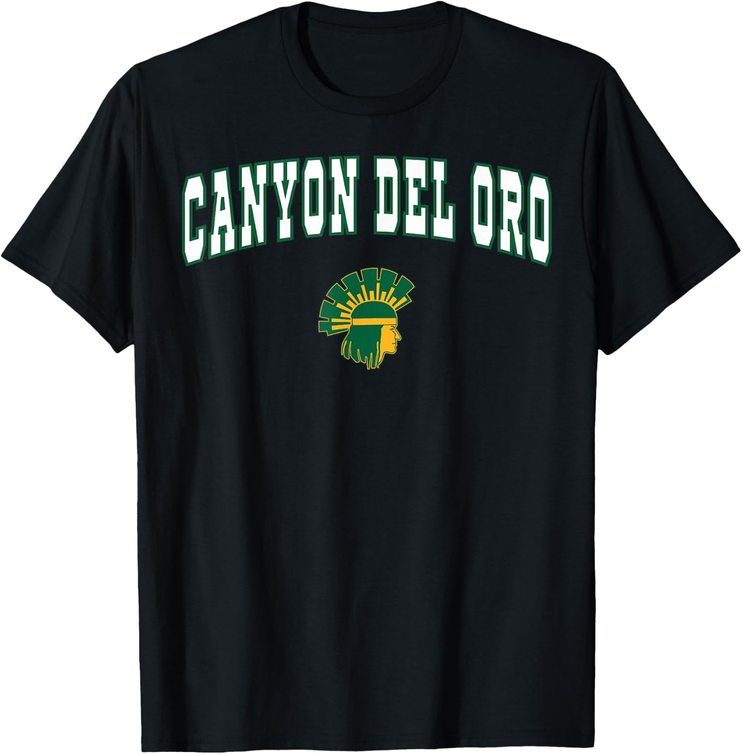 Canyon Del Oro High School Dorados C2 T-Shirt - T-Shirt | Black
