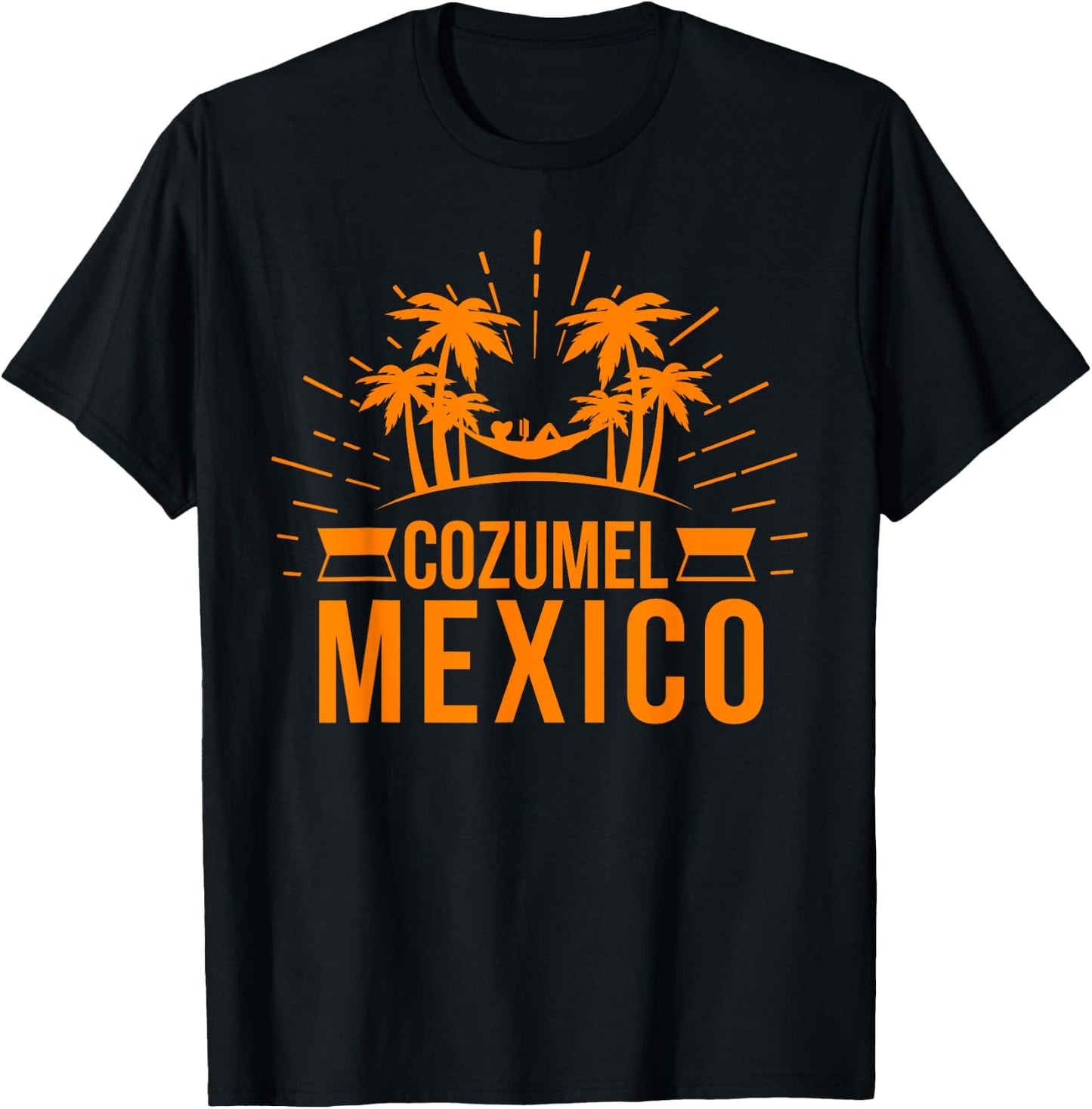 Cozumel Mexico Souvenir Gift Traveler Men/Women T-Shirt - T-Shirt | Black