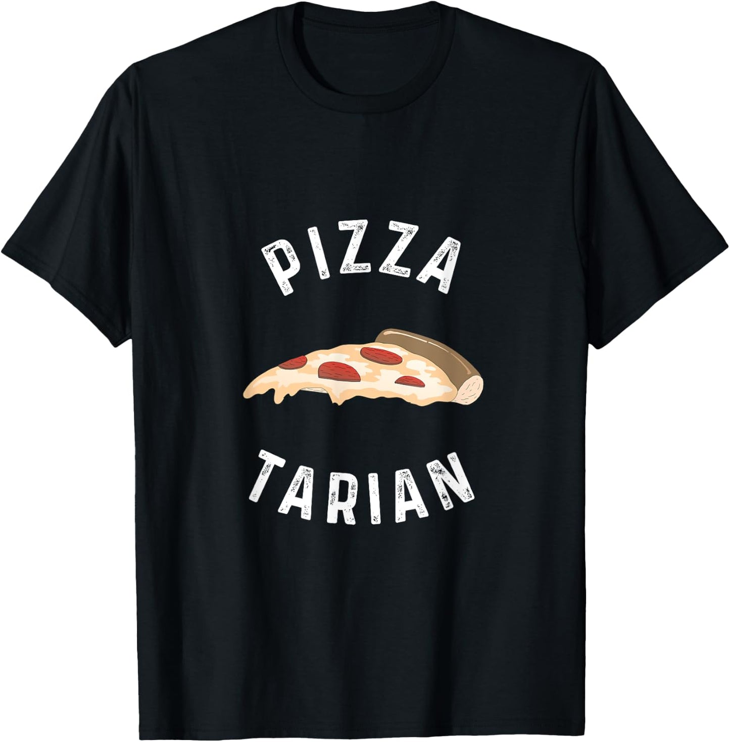 Pizzatarian T shirt T-Shirt - T-Shirt | Black