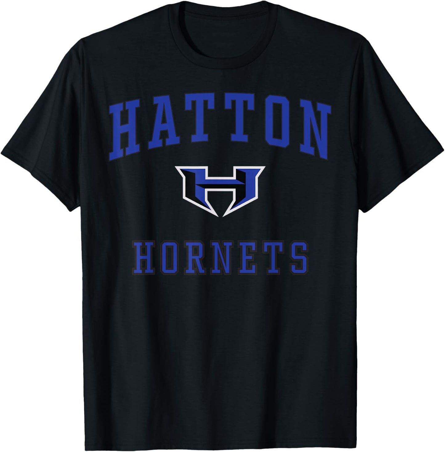 Hatton High School Hornets C1 T-Shirt - T-Shirt | Black