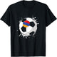 Armenian Football Athlete Team Coach Armenia Player T-Shirt - T-Shirt | Black